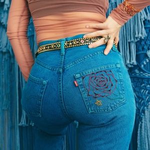 Scorpio Astrology Tattoo Me Red Rose Levi Jeans